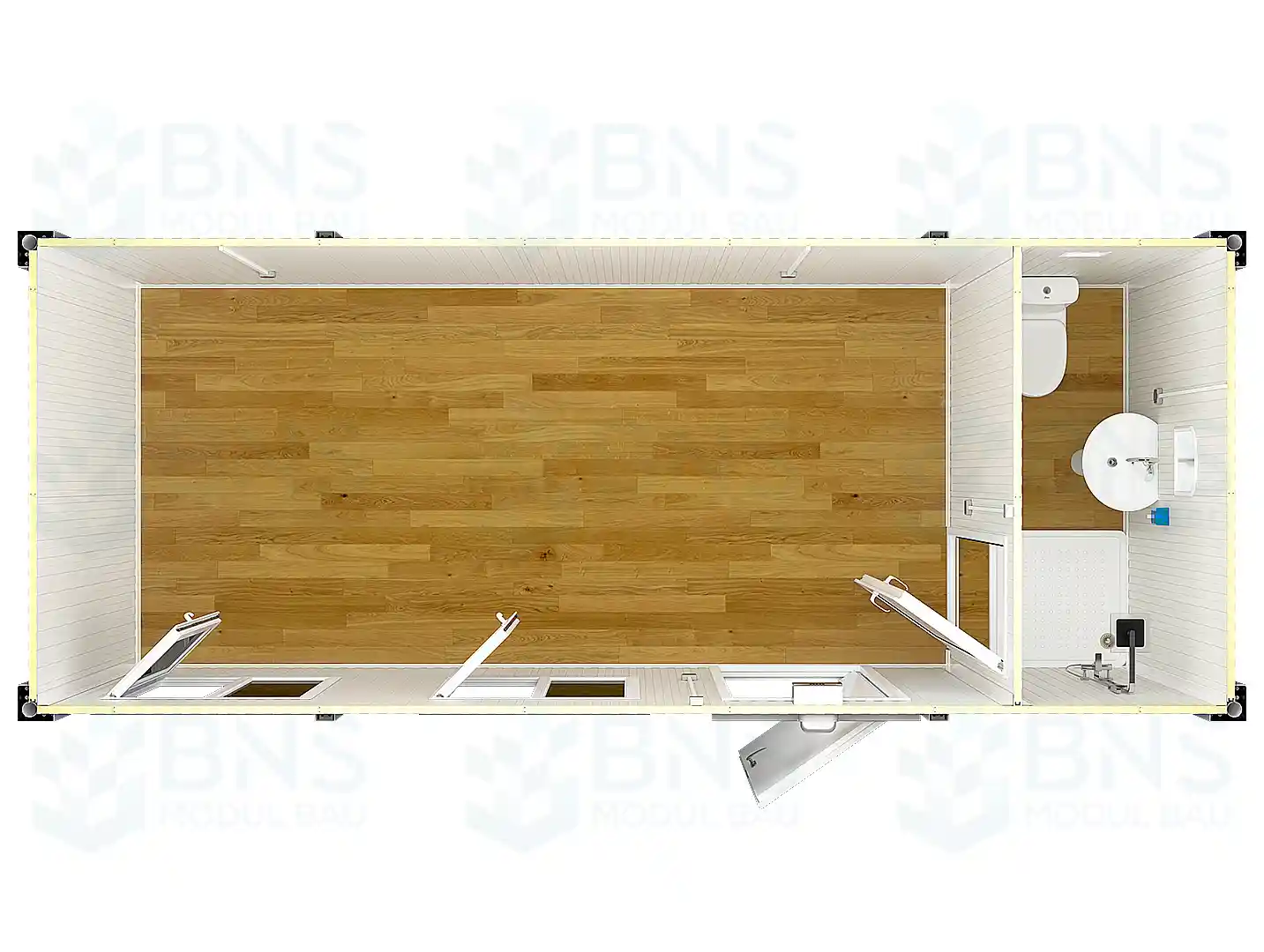 b&uuml;rocontainer ma&szlig;e m205