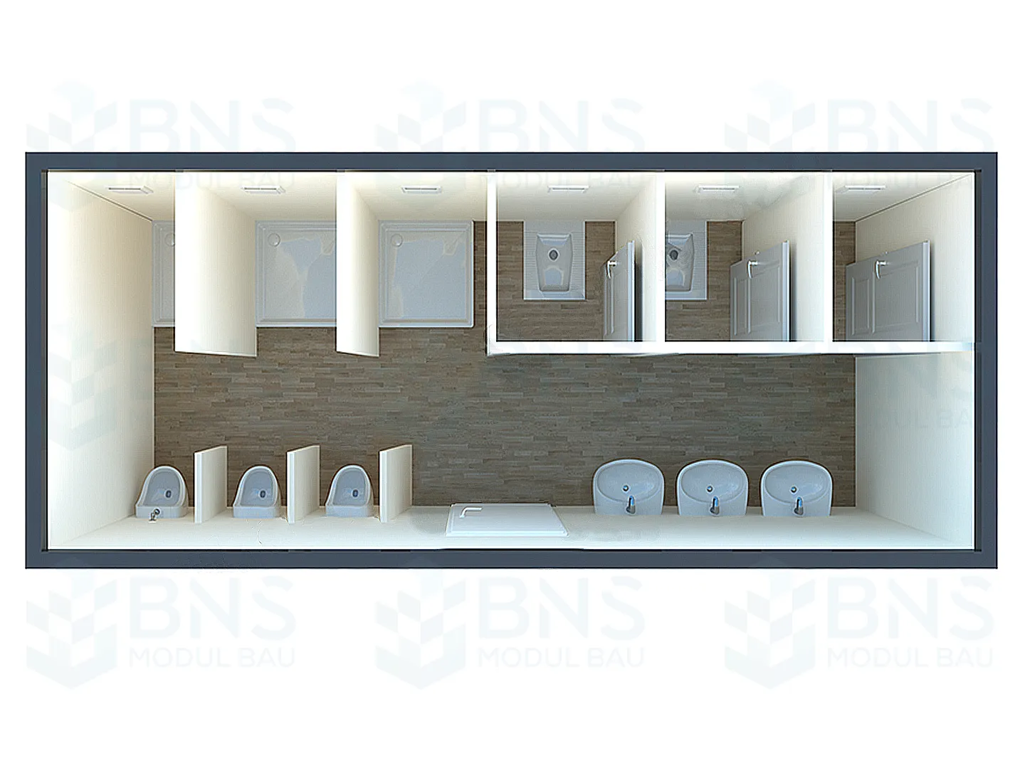 Sanit&auml;rcontainer ma&szlig;e 240x600